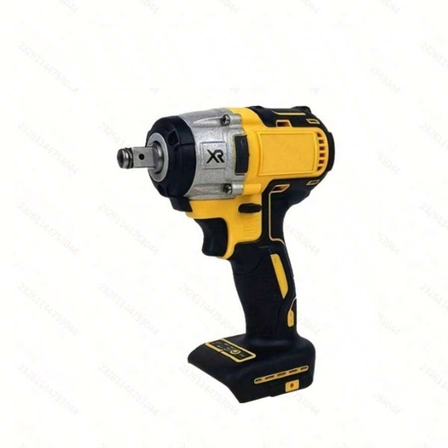 Impact Wrench, 20V Impact Brushless Motor, 1/2 Inch Electric Impact Gun, High Torque Brushless Impact Wrench With 3.0Ah Battery, Fast Charger