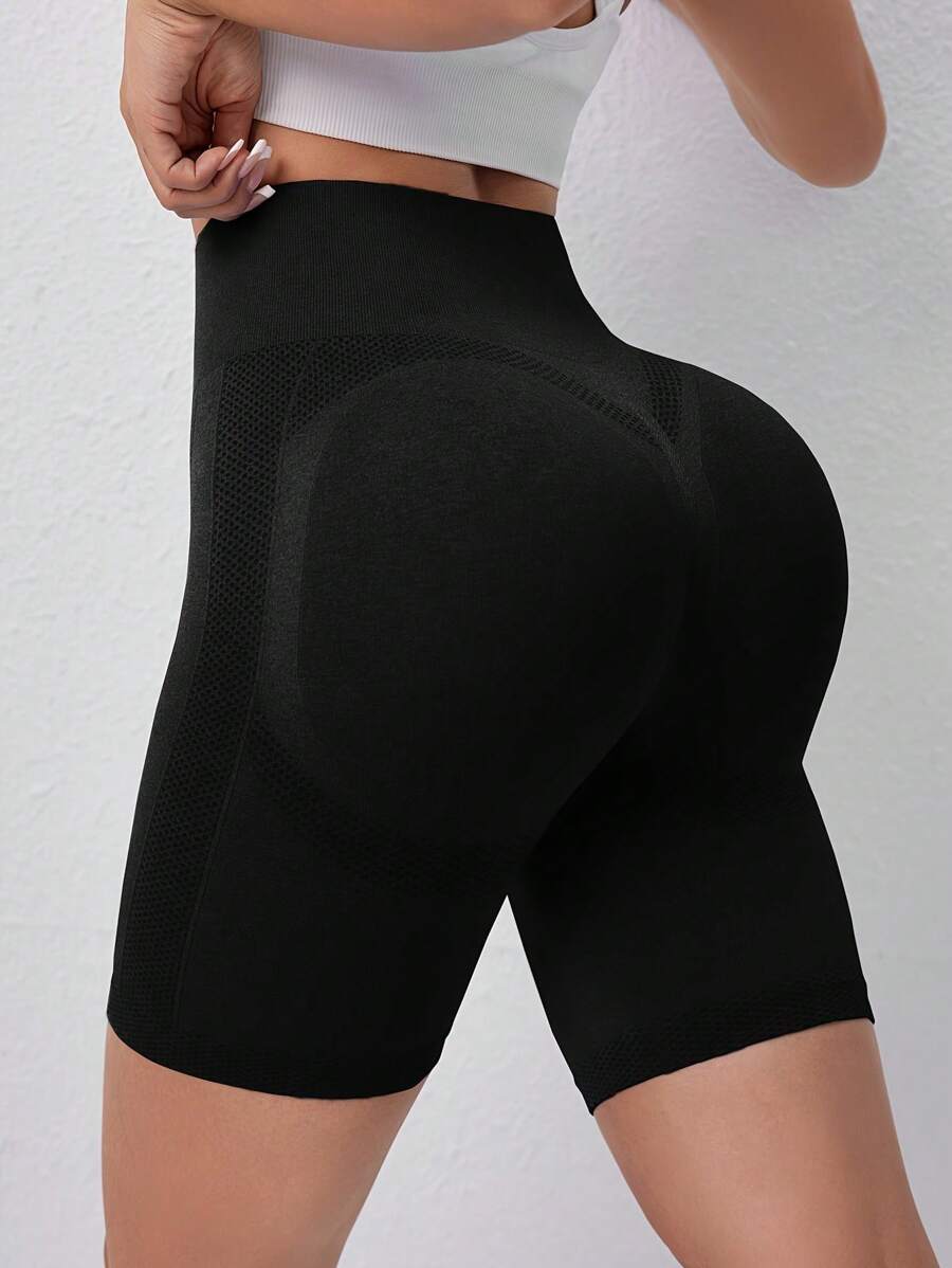 1 pièce Short de compression pour le yoga, l'extérieur ou la course