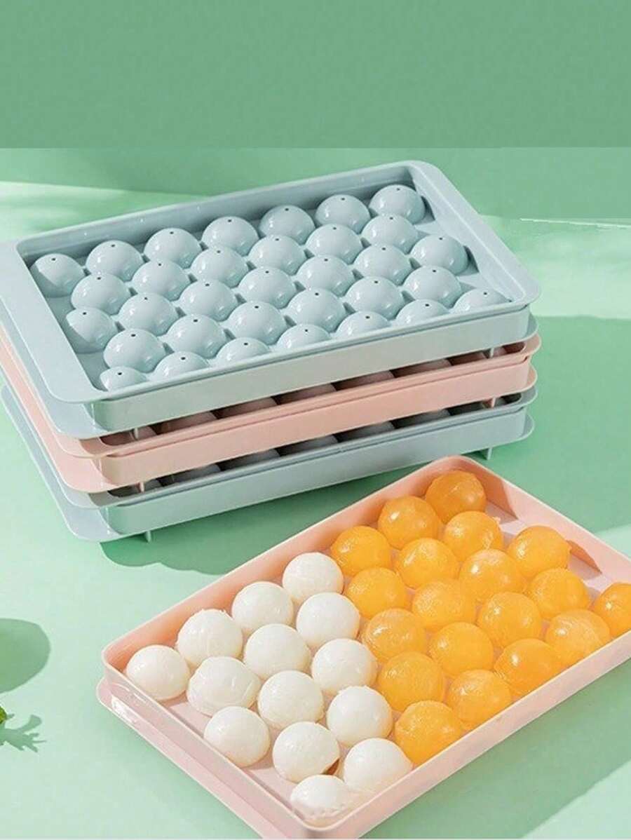 1pc Ice Lattice, Circular Ice Block Mold, Made Of Materials