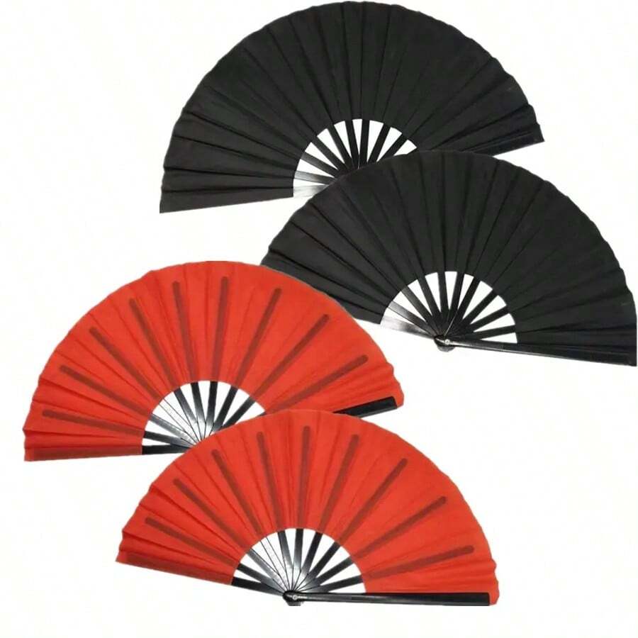 Ventilador de mão dobrável Taichi 2025 - Sem necessidade de bateria, plástico leve, refrigeração portátil para ioga/atividades ao ar livre/viagens. Refrigeração de verão, praia, viagens.