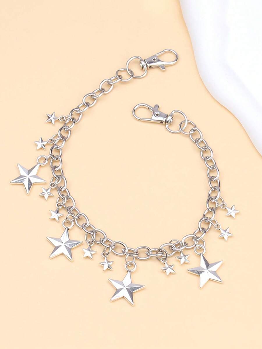 1pc Street Fashion Crossbody Bag With Chain Decoration, Stylish And Versatile For Women