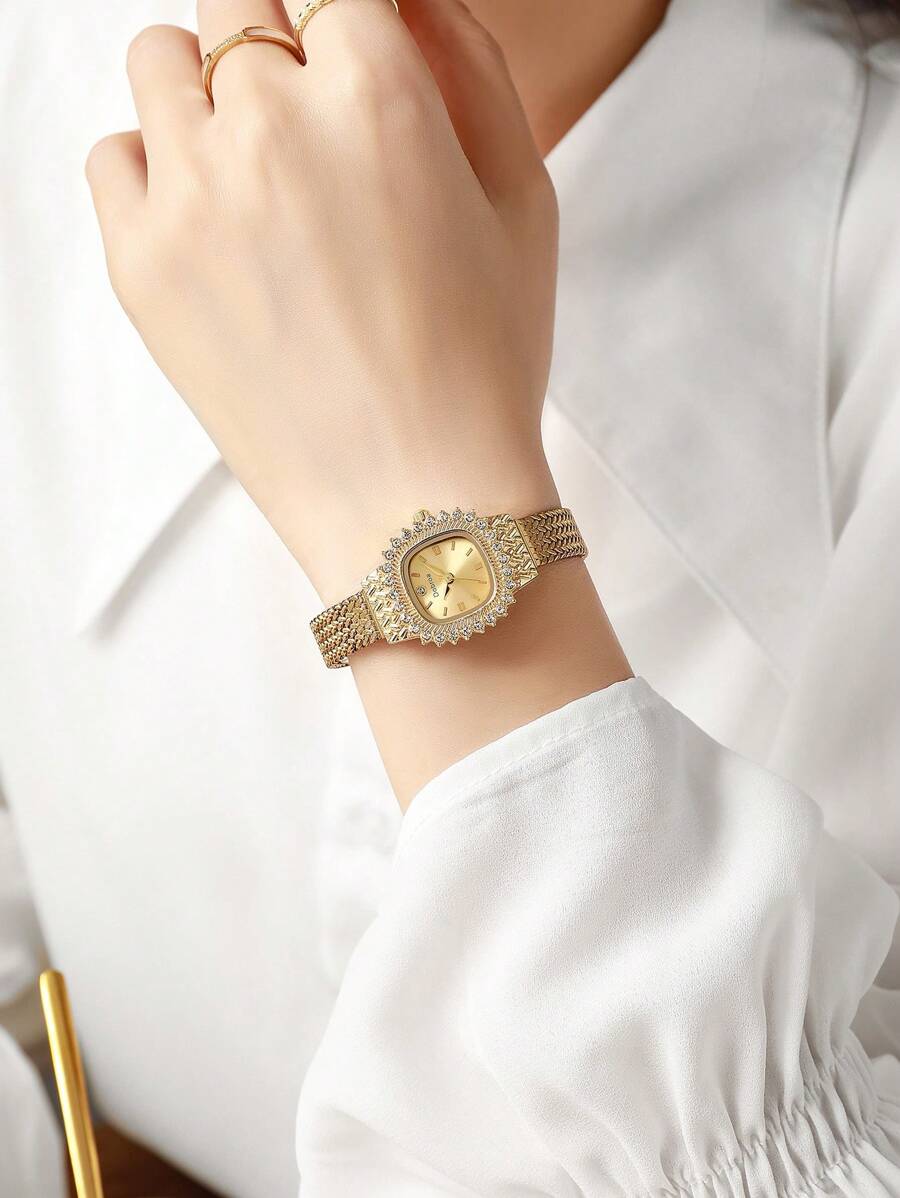 New Arrival, Factory Direct, Japanese Style Lucky Mini Wheat Ear Vintage Women Watches, Minimalist Fresh Women Wristwatch