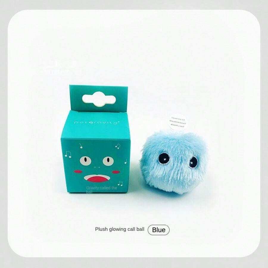 Smart Electric Chirping Plush Ball Toy For Cats, Fluffy Squeaky Cat Chewing Toy Ball, Interactive Sounding Cat Scratcher, Cats Chasing Toy For Indoor Outdoor Chuck It Catnip Toys For Interactive Toys