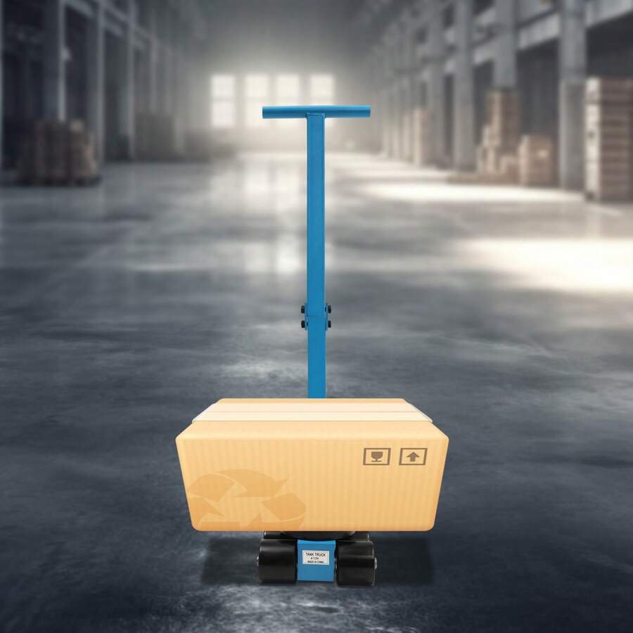 YUNRUX 4 Ton Transport Chassis 4T Transport Rollers With Handle Industrial Roller Armored Roller