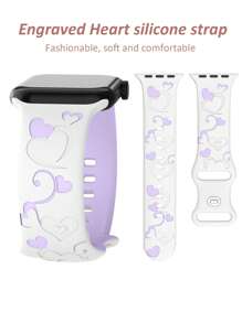 White Strap + Purple Heart
