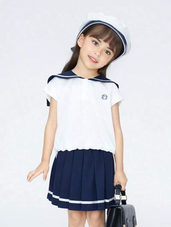 Annil Ropa de punto para niñas y niños en verano
