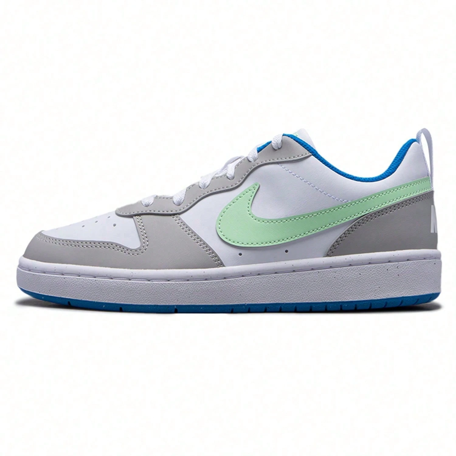 Blanco/verde vapor/azul claro/lima mineral de hierro claro
