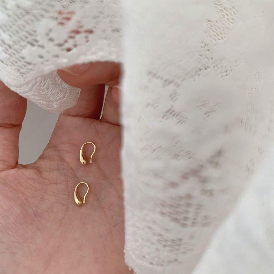 1 Par Minimalista Prata Esterlina Cuffs De Orelha Para Mulheres Para Diário Acessórios De Joias