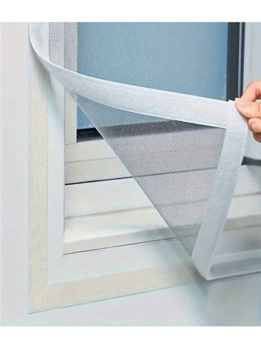 Mosquitera para ventana, reutilizable, de malla premium, protección contra mosquitos e insectos, ventilación y prevención del polvo, fácil de instalar