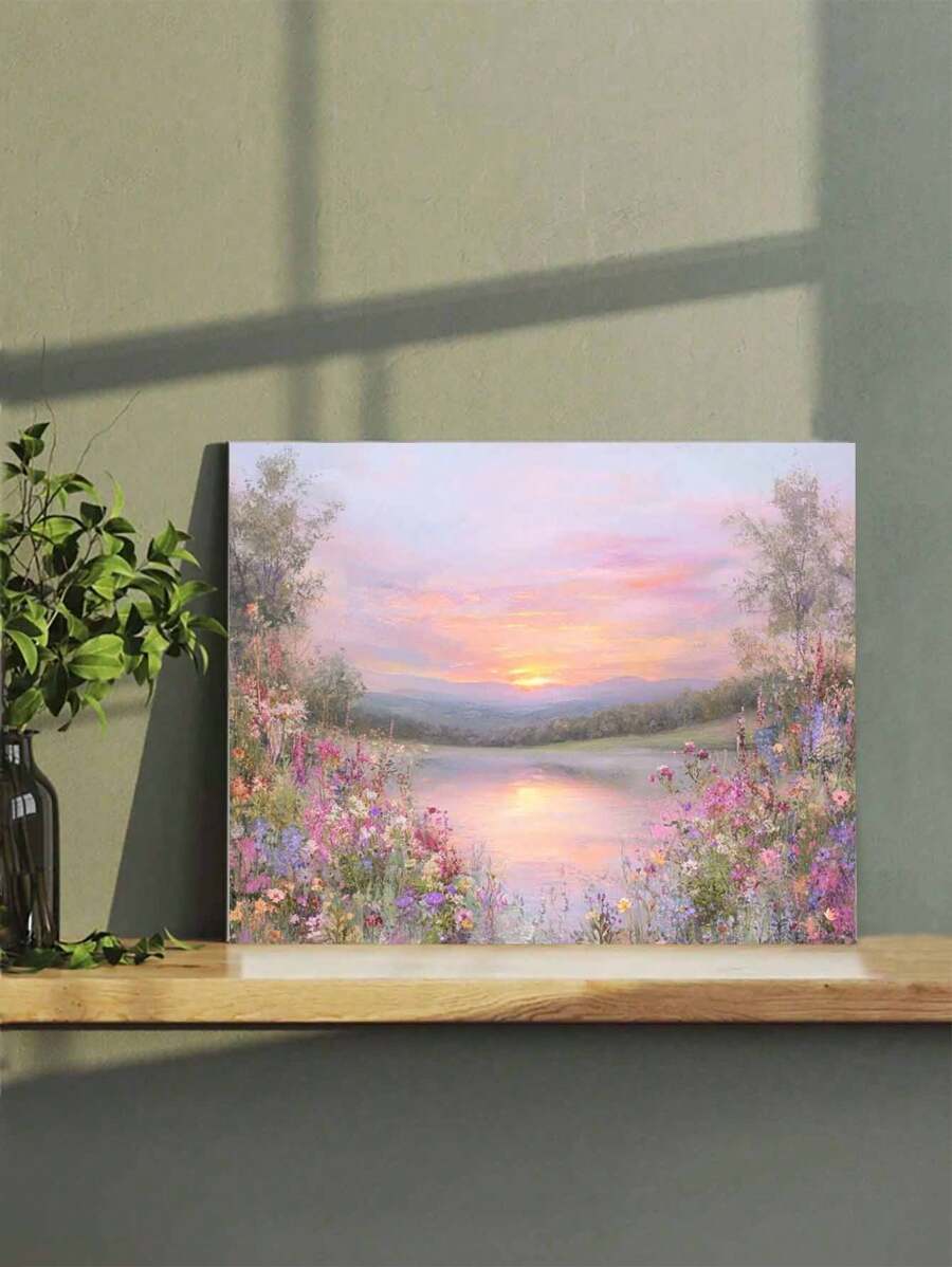 1 Set DIY personalisierte Ölmalerei des Ozeans, sorgfältig gefertigt, um Ihre Individualität durch Farben und Kreativität auszudrücken, keine Zeichenerfahrung erforderlich, um schöne Kunstwerke zu erstellen, wählen Sie eine aus, um Ihren Raum zu dekorieren, Stress abbauen und die Kraft der Kunst genießen, Digital Ölmalerei Set