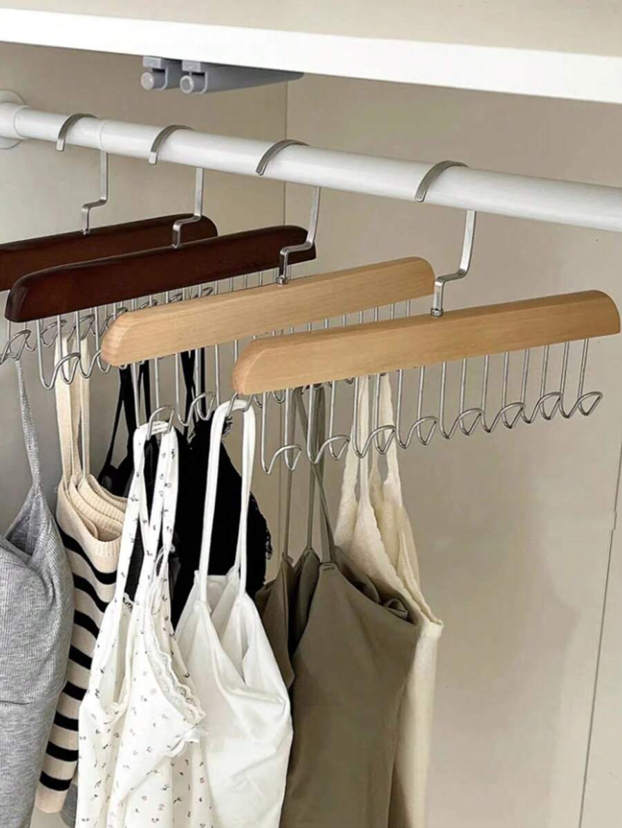 1/2pcs Multi-Functional Detachable Hanger, Bra & Camisole Storage Rack, Seamless Drying Rack,Spring,Minimalist,Summer Tops