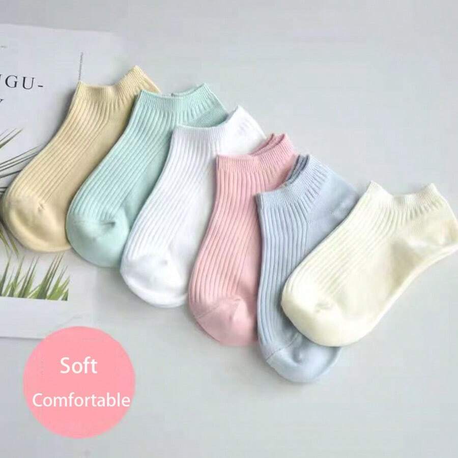 Atmungsaktive, schnell trocknende Damen Sport-Socken in Einfarbig für den Sommer, lässige Outdoor-Knöchel-Socken, feuchtigkeitsableitend