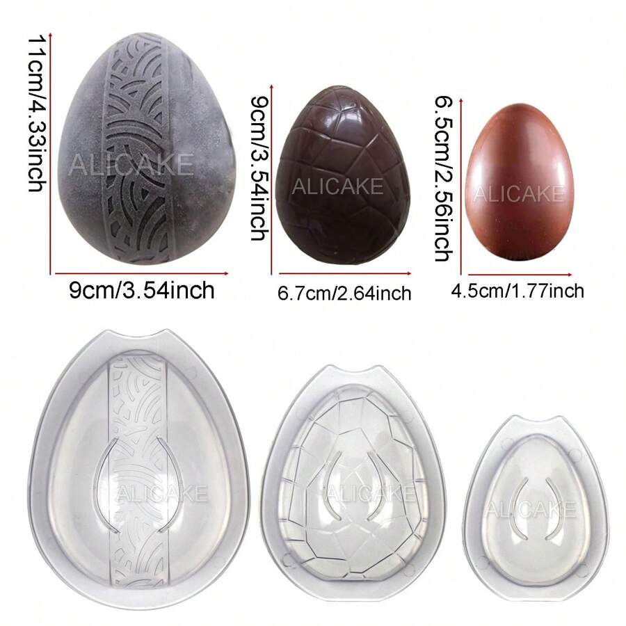 Chocolate Mold Hape Polycarbonate Chocolate Bonbons Candy Confectionery Baking Pastry Tools