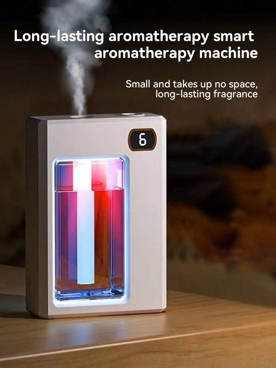 Diffuseur d'arômes rechargeable, diffuseur d'huiles essentielles à 6 modes, diffuseur d'assainisseur d'air pour la maison, la voiture, la pièce, le mur suspendu, purificateur d'air avec diffusion automatique, désodorisant pour la salle de bain, usage commercial. Options de parfums: rose, citron, cologne, rencontre poudre, pêche blanche oolong, jasmin