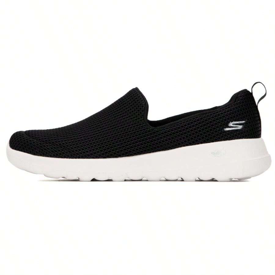 Skechers Women's Casual Lightweight One-Piece Slip-On Walking Sneakers, Comfortable Breathable Athletic Leisure Shoes, Style No. 15637-BKW
