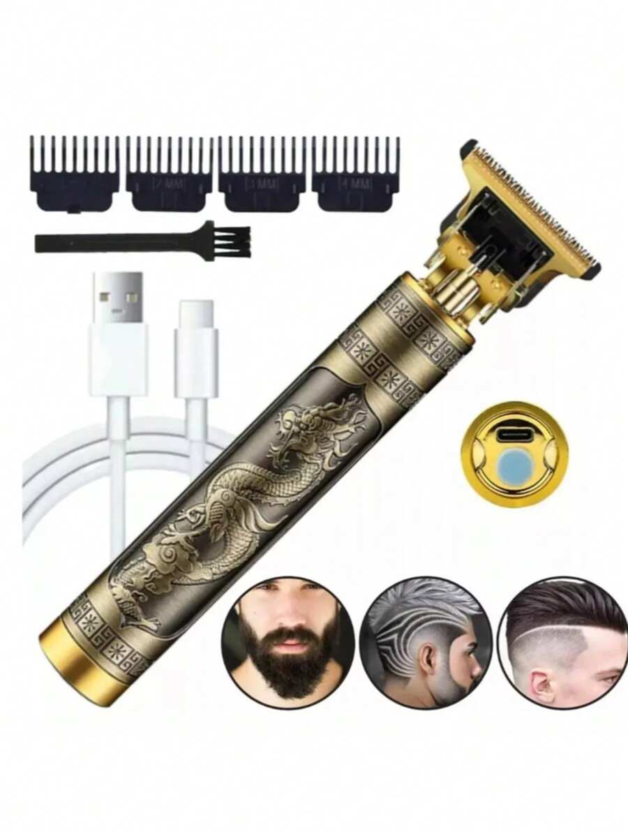 Afeitadora Eléctrica Recargable – Precisión y Comodidad en Cada Afeitado, para Cabello y Barba
