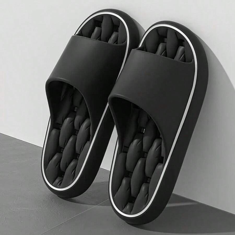 Soft Weightless House Slippers,Non-Slip Bathroom Sandals,Unisex Gift For Both Men And Women, Suitable For Couples,Girls,Boys,Teens,For All Seasons,Summer,Autumn,Winter, Quiet Comfort Beach Sildes.