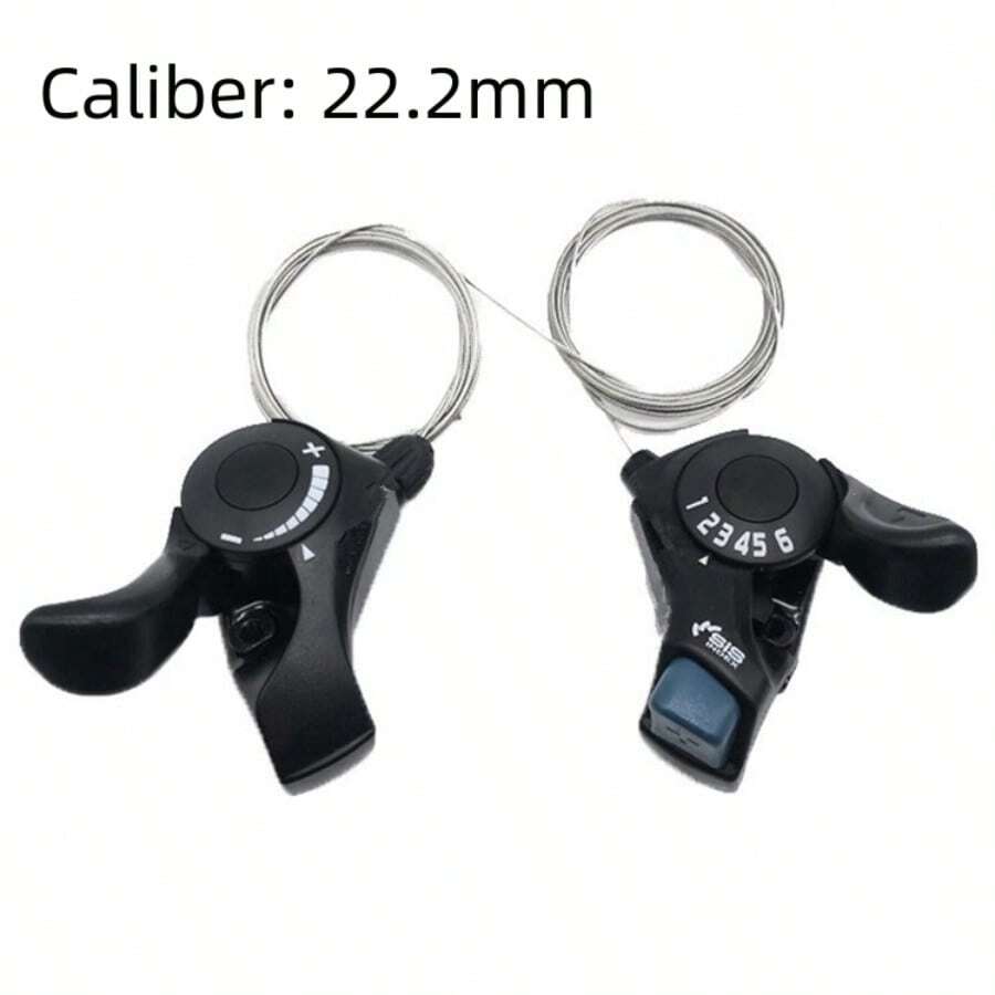 1 par de desviadores de bicicleta, accesorios de cambio de marcha delantero y trasero de 7/21 velocidades para bicicleta de montaña