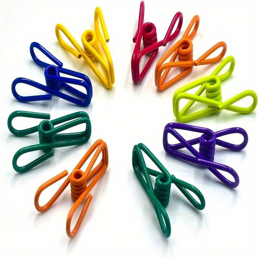 5pcs, Packaging Clips, Suitable For Drying Clothes At Home, Towels, Socks, Underwear Can Be Fixed