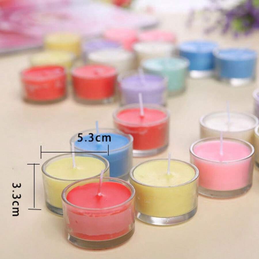 6pcs Scented Candles, Aromatherapy Candles With Fragrance And Color, Handmade Mini Candles Suitable For 7 Hours, Easter Gifts, Birthday, Graduation Gifts