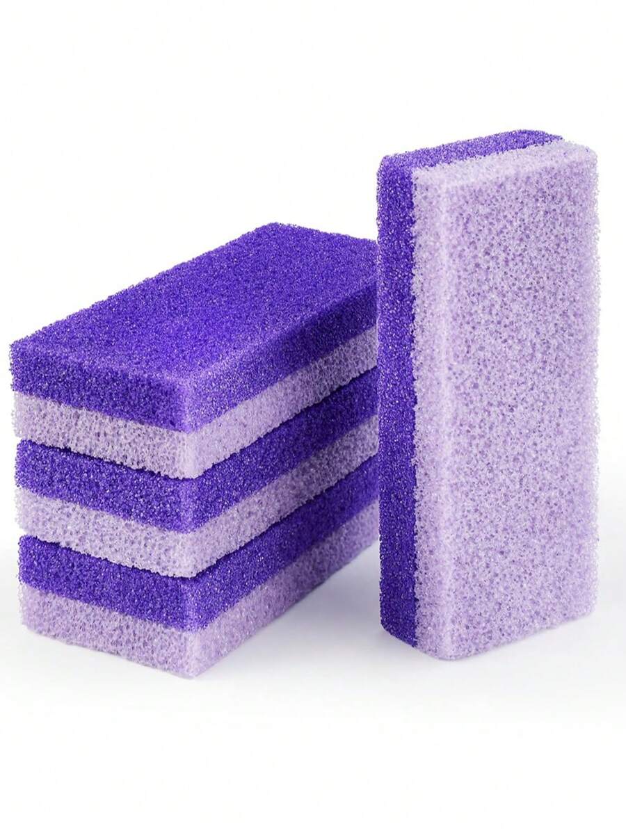 4 Pieces For The Treatment Of Calluses And Dead Skin On The Feet And Heels Cleansing Exfoliation Removal Of Dead Skin Sharpening StonePurple