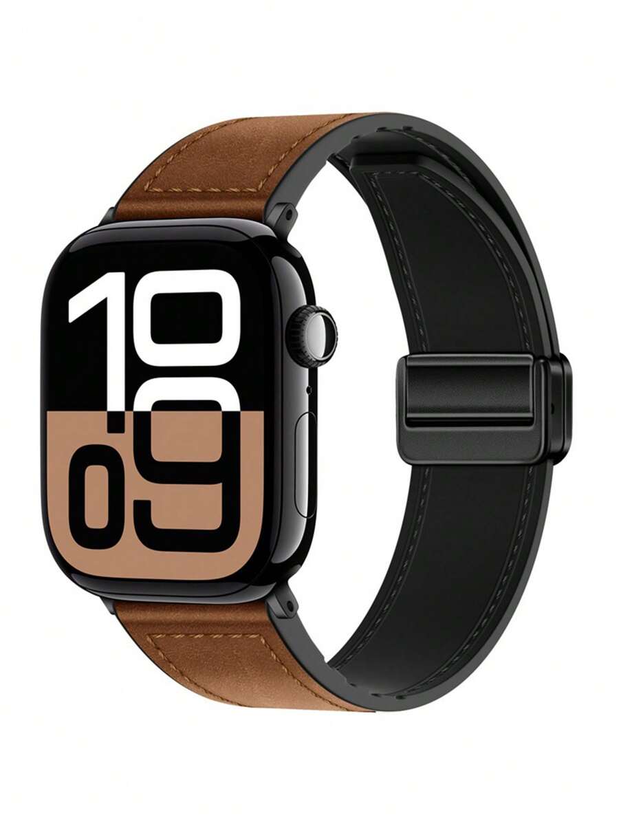 1 bracelet magnétique et silicone compatible avec la , convient pour les modèles 38/40/41/42/44/45/49 mm, compatible avec Ultra/Ultra 2/SE/S2/9/8/7/6/5/4/3/2/1
