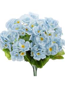 Fleur de bégonia bleu