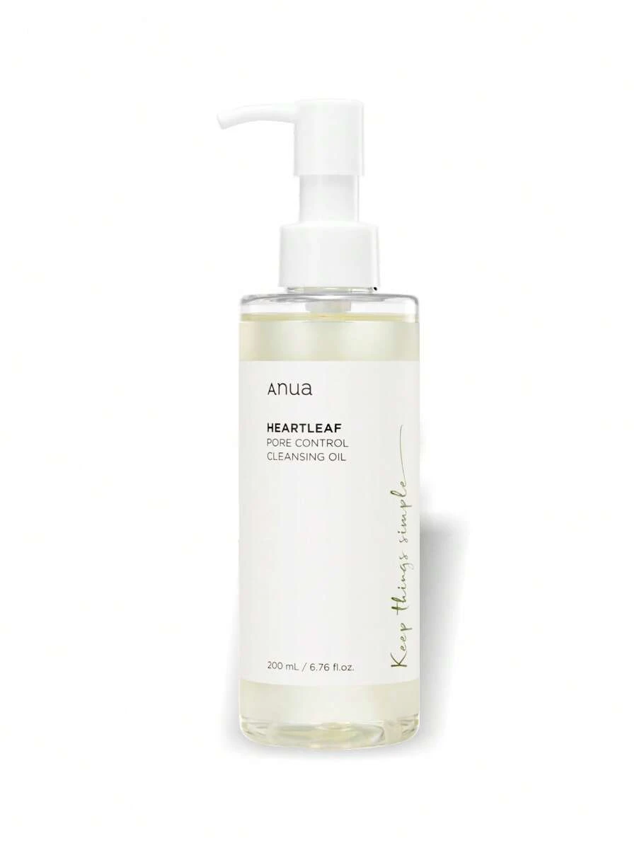 Anua Aceite limpiador para el control de poros en forma de corazón para mujeres 6.76oz/200mL