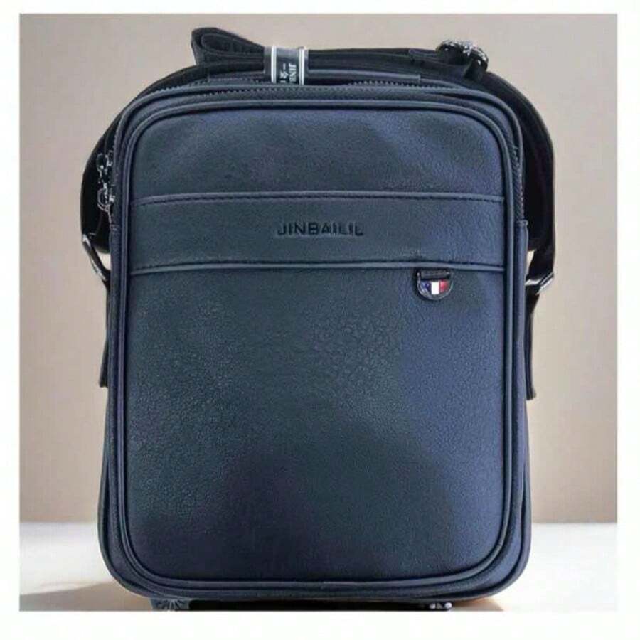 1 peça bolsa crossbody de ombro, bolsa compacta preta/camuflada, bolsa de peito multifuncional de grande capacidade, bolsa de ombro
