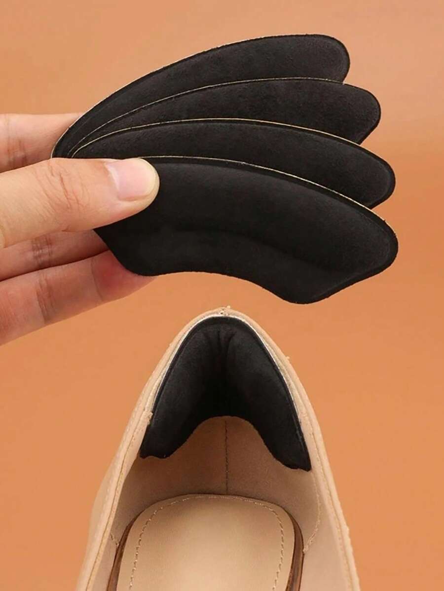 Heel Pads For Shoes - Self-adhesive Anti-slip Heel Grips Inserts Cushion Protector For Too Big Shoes, Improving Shoe Fit And Comfort