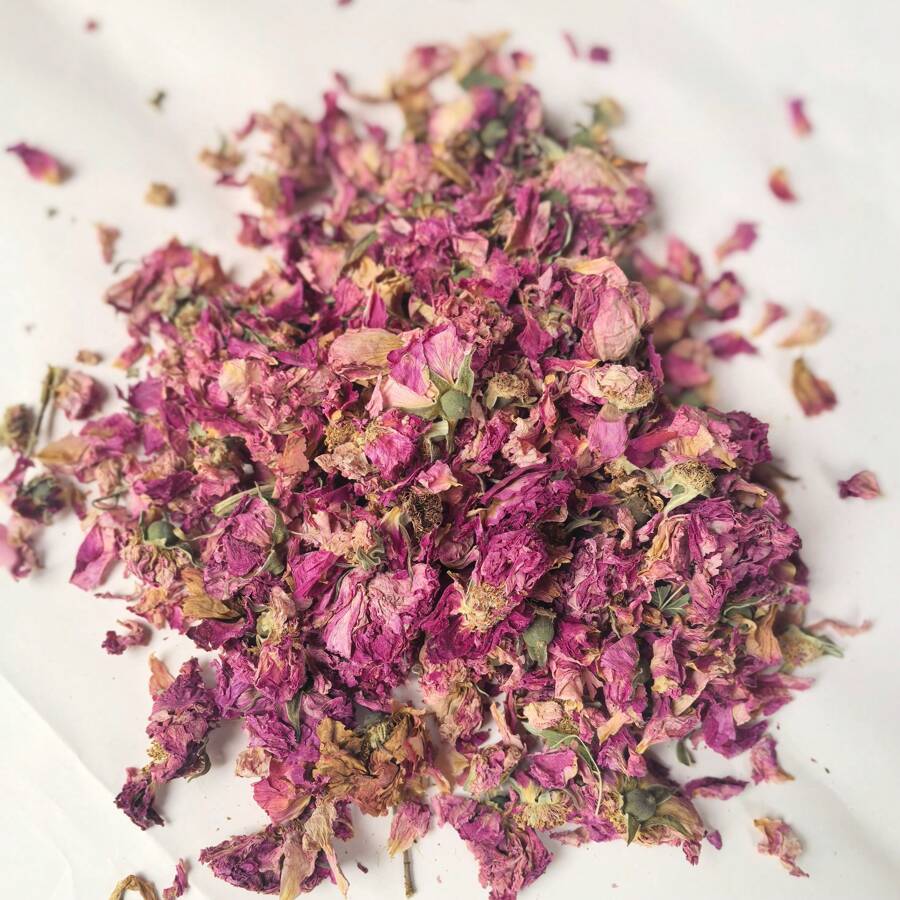 1pc 30g/60g/150g/180g Dried Rose Petals & Multicolored Paper Confetti, Gift Pack For DIY Craft, Home Decor, Aromatherapy Candle, Soap Making, Suitable For All Occasions Decoration