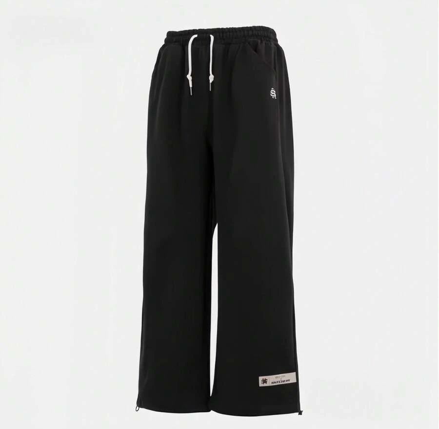 Skechers Neue bequeme, weit geschnittene Hose mit Kordelzug für Damen und Herren