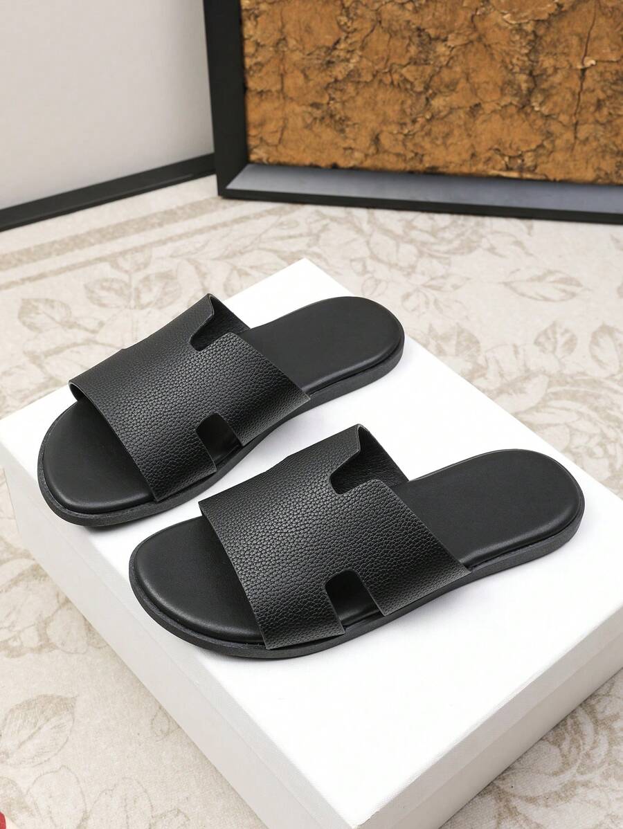 Mules décontractées pour hommes, nouveau style printemps/été 2025, design de sangles , antidérapantes et résistantes à l'usure, pour l'intérieur, l'extérieur et la plage, grande taille 43-45
