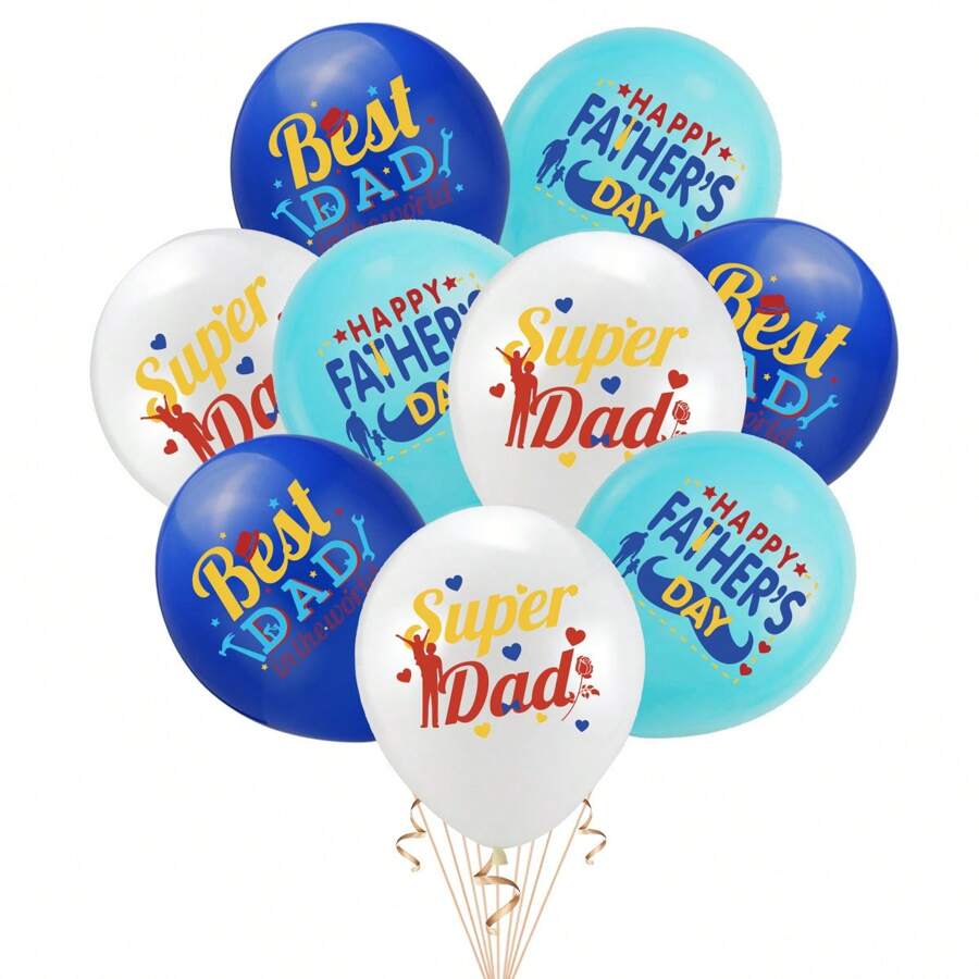 Father's Day Party Decoration Supplies, Father's Day Balloons