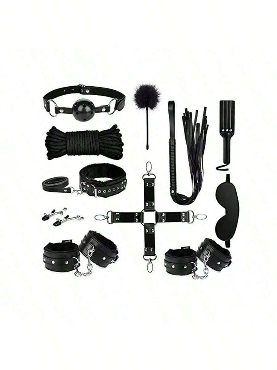 11 Pcs Bondage For Sex BDSM Leather Bondage Sets Sexy Restraint Kits For Women And Couples SM Product
