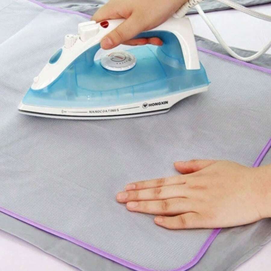 Home Use High Temperature Resistant Ironing Mat, Ironing Cloth Protection Net Pad For Steam Iron And Ironing Board