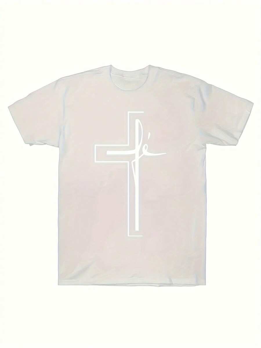 1 Item High Quality T-Shirt, Positioning Seal, Casual Holiday Cotton T-Shirt, Short Sleeve Summer, Autumn