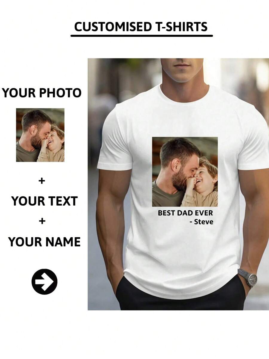 تي شيرت رجالي مقاس كبير (حتى 6XL) مخصص: تي شيرت نصي/صور - مزيج من إطار كبير وشخصي كبير، تشكيلة متنوعة من الخطوط والألوان، مناسب لمناسبات/أعياد/أعياد ميلاد/حيوانات أليفة/أزواج متنوعة