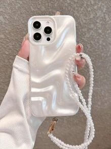 Pearl White + Shoulder Lanyard