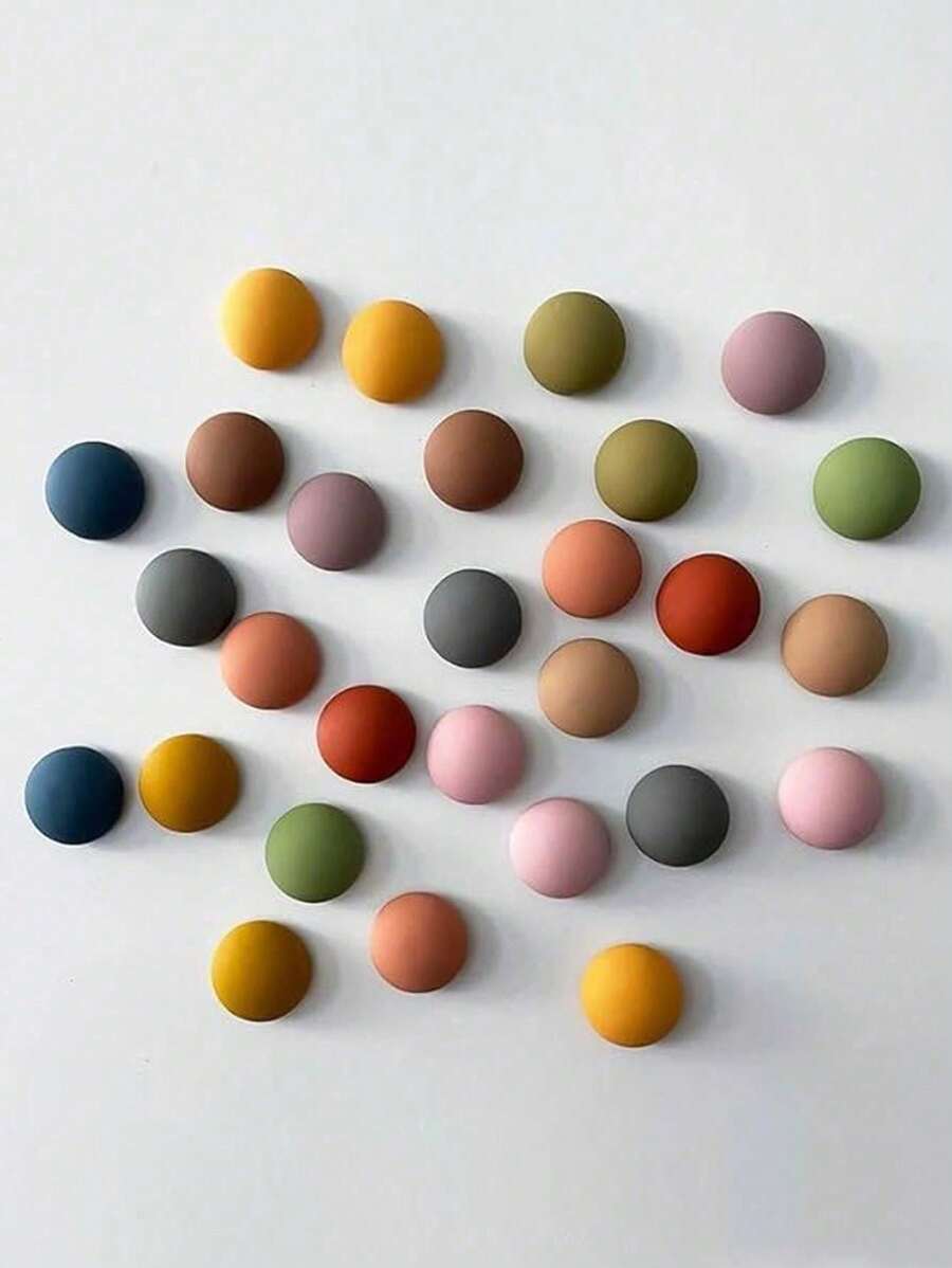 Powerful Half-Circle Magnetic Stickers, Refrigerator Magnets, White Board Magnets, Mosaic Magnetic Sheets, Photo Clips
