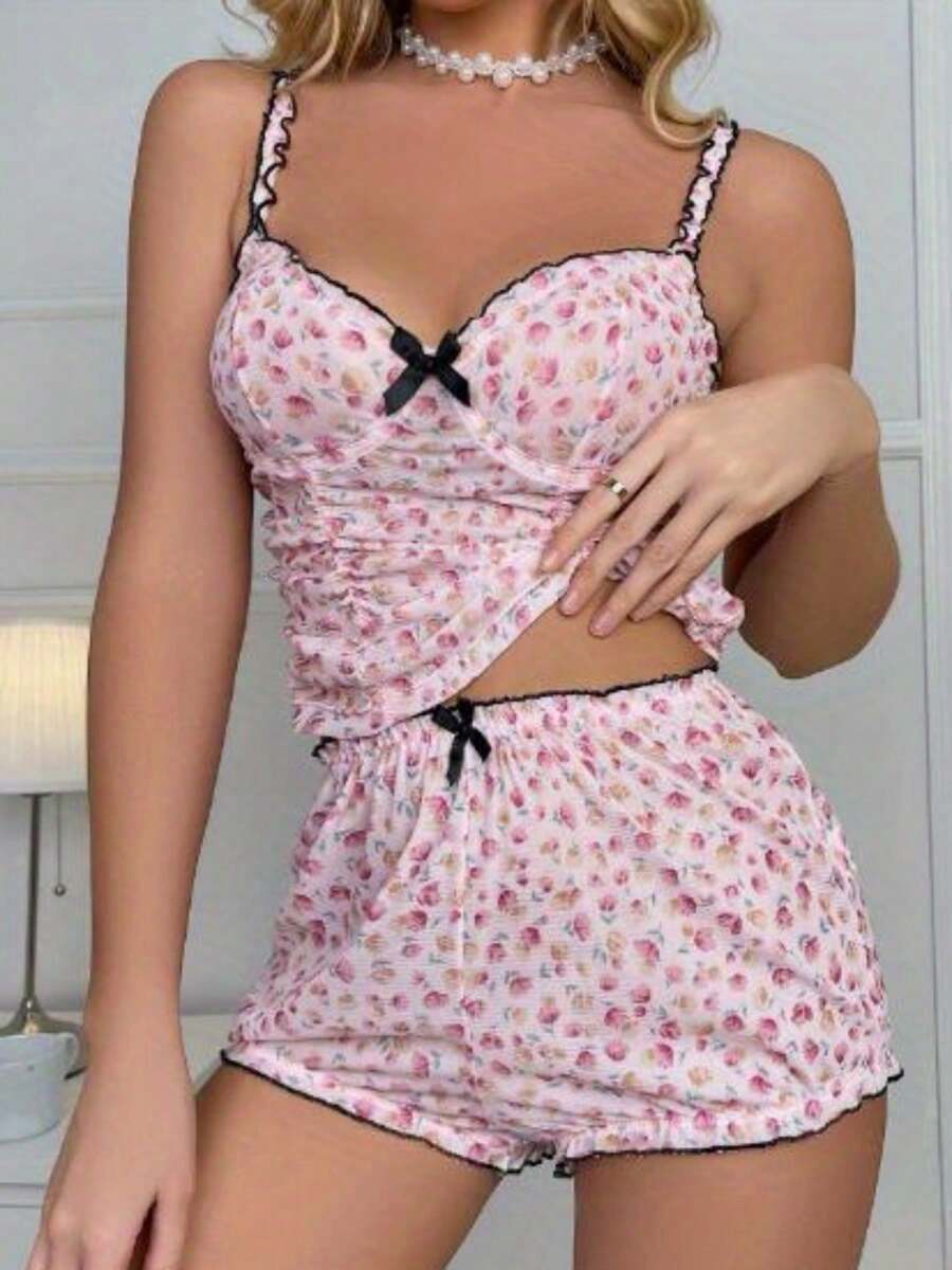 Wear Our Printed Vest And Shorts 2-Piece Set To Feel The Coolness, Confidence, And Sexiness Of Summer