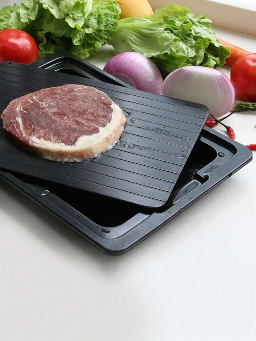 1 pièce Plateau de décongélation rapide, décongélation rapide des aliments congelés, viande, fruits, planche de décongélation, plateau de décongélation, petit outil de camping
