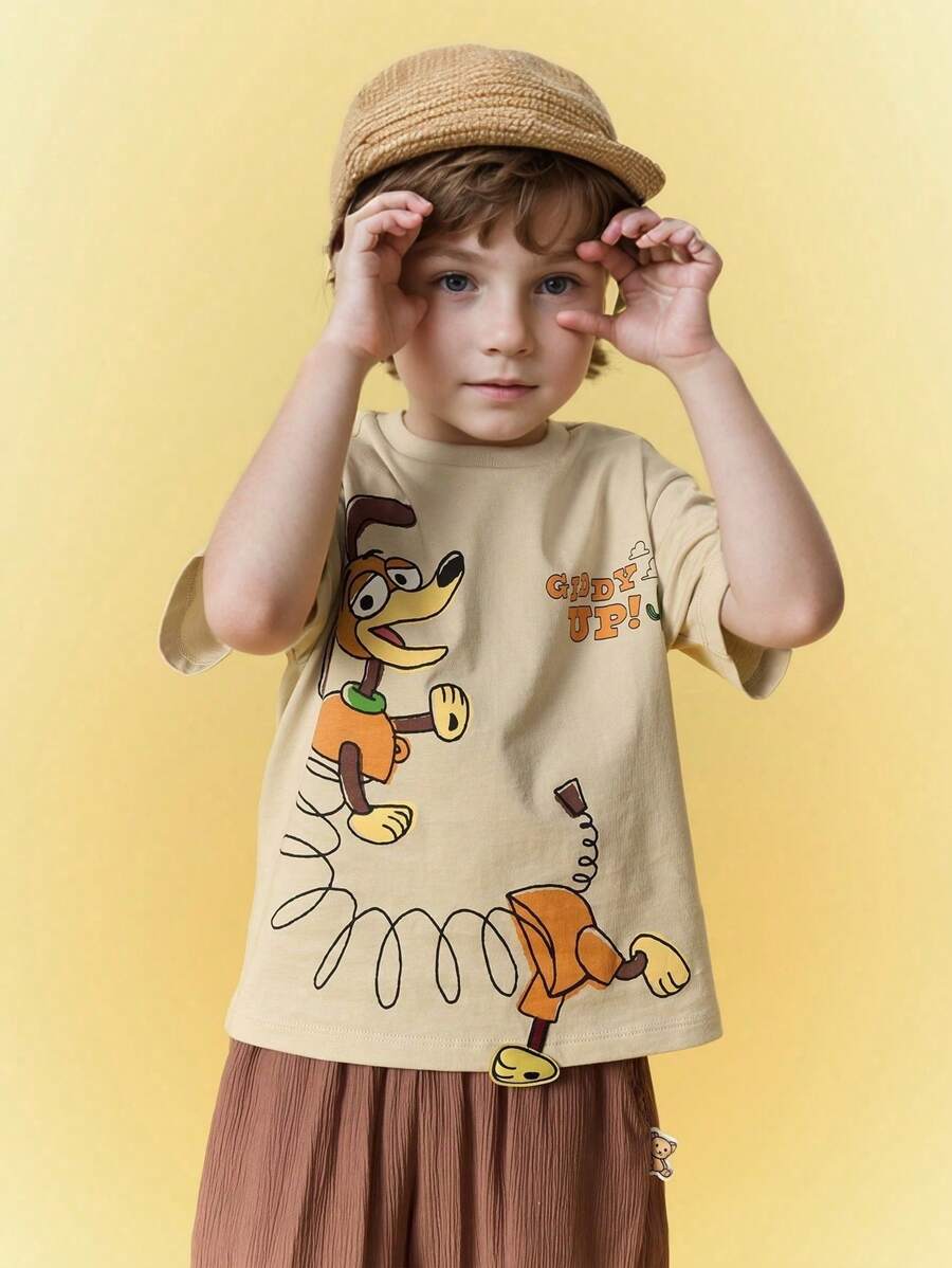 Balabala Disney Kurzarm-T-Shirts für Jungen Bequem und stilvoll - Leichte und luftige T-Shirts mit bezaubernder Cartoon-Grafik - perfekt für den Sommer
