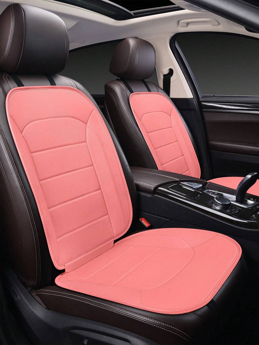 1pc Car Front Seat Cushion Integrated Seat Cover All Seasons Universal Fits Most Cars(18*40inch)