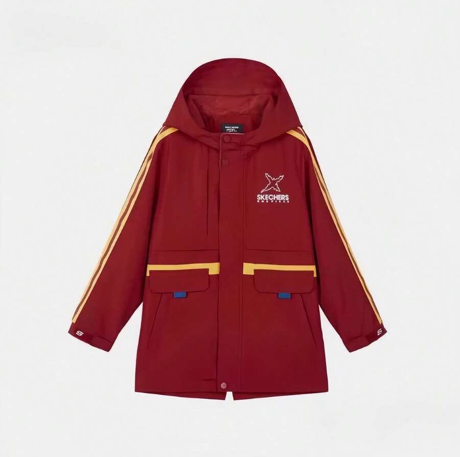 Skechers Lightweight New Kids' Casual Hooded Long Sleeve Jacket, Sports Outdoor Coat