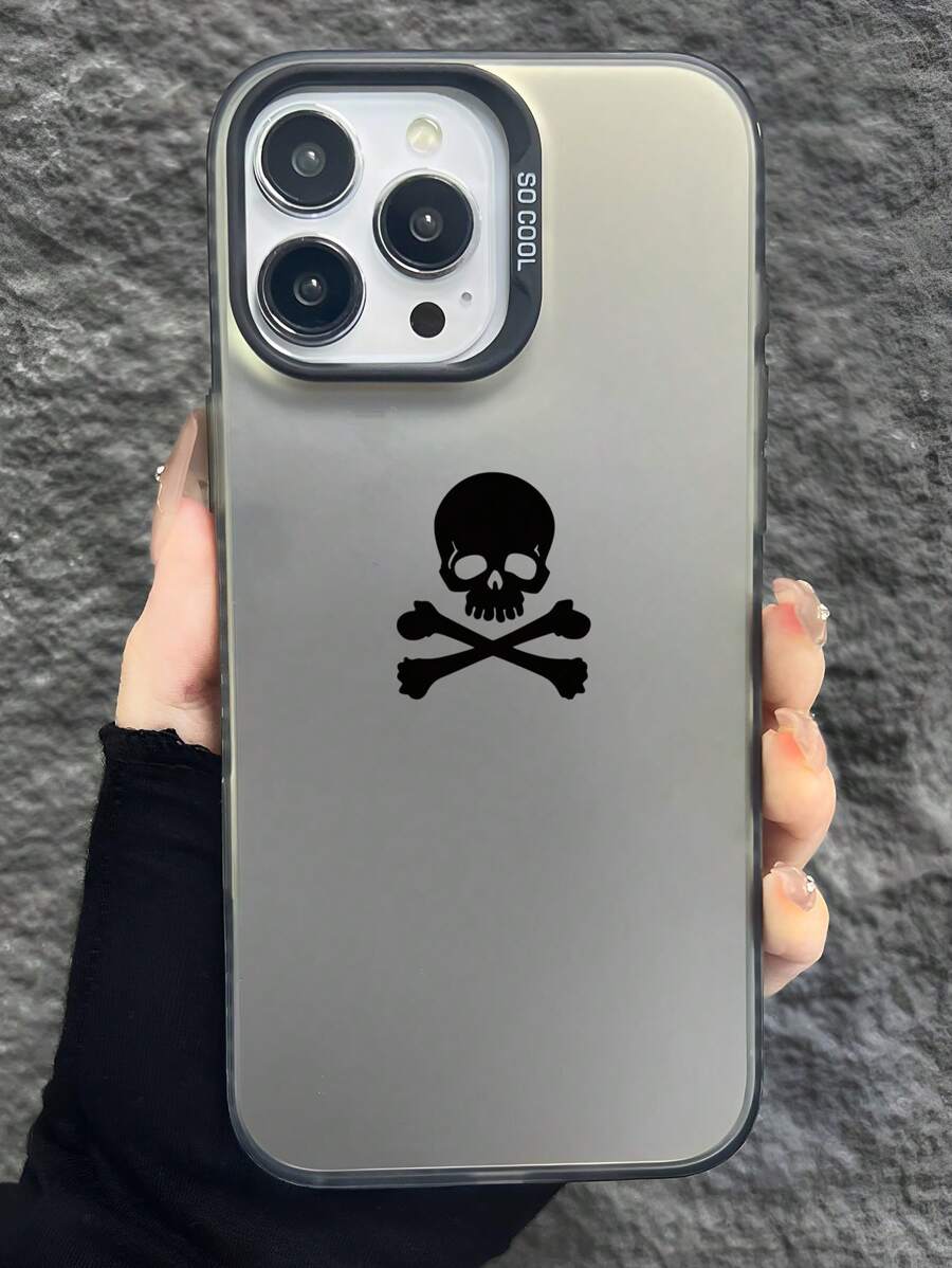 Skull Anti-Scratch Soft Matte Phone Case