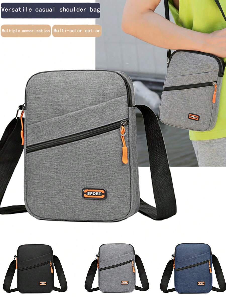 Korean Version Of Leisure Large Capacity Multi-Layer Waterproof Crossbody Bag Oxford Cloth Bag Men's And Women's Business Bag Collection Wallet