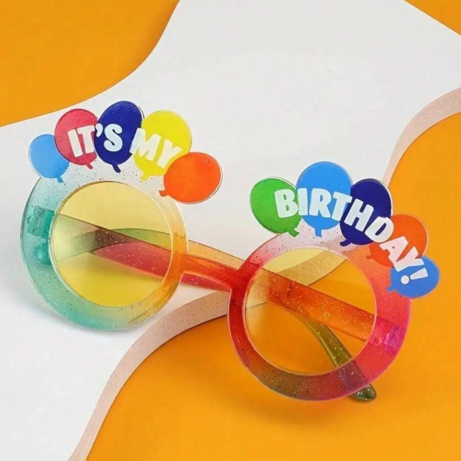 It's My Birthday Glasses Color Lenses Decoration Eyeglasses Party Photobooth Adult Plastic Glasses Party Suppliy, Cute Aesthetic Stuff, Cool Gadgets, Unusual Items, Weird Stuff