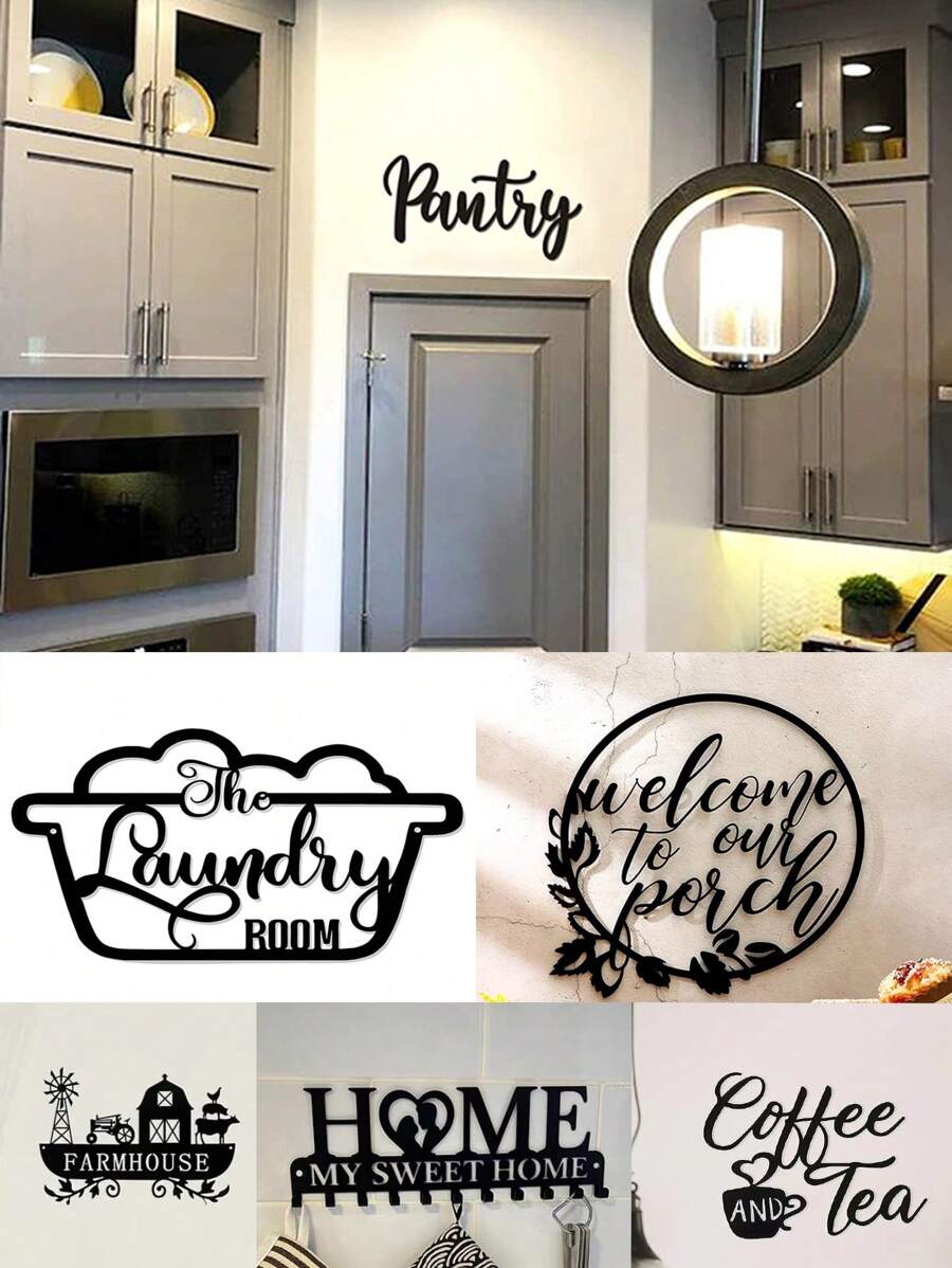 Pantry Sign Pantry Metal Wall Decor For Home Kitchen Restaurant Coffee Shop Store Modern Farmhouse Wall Decor Housewarming Gift 1pc Coffee Sign And Tea Bar Metal Hanging Wall Art Black Cup Decor Letter For Cafe Farmhouse Kitchen Gifts Birthday Graduation