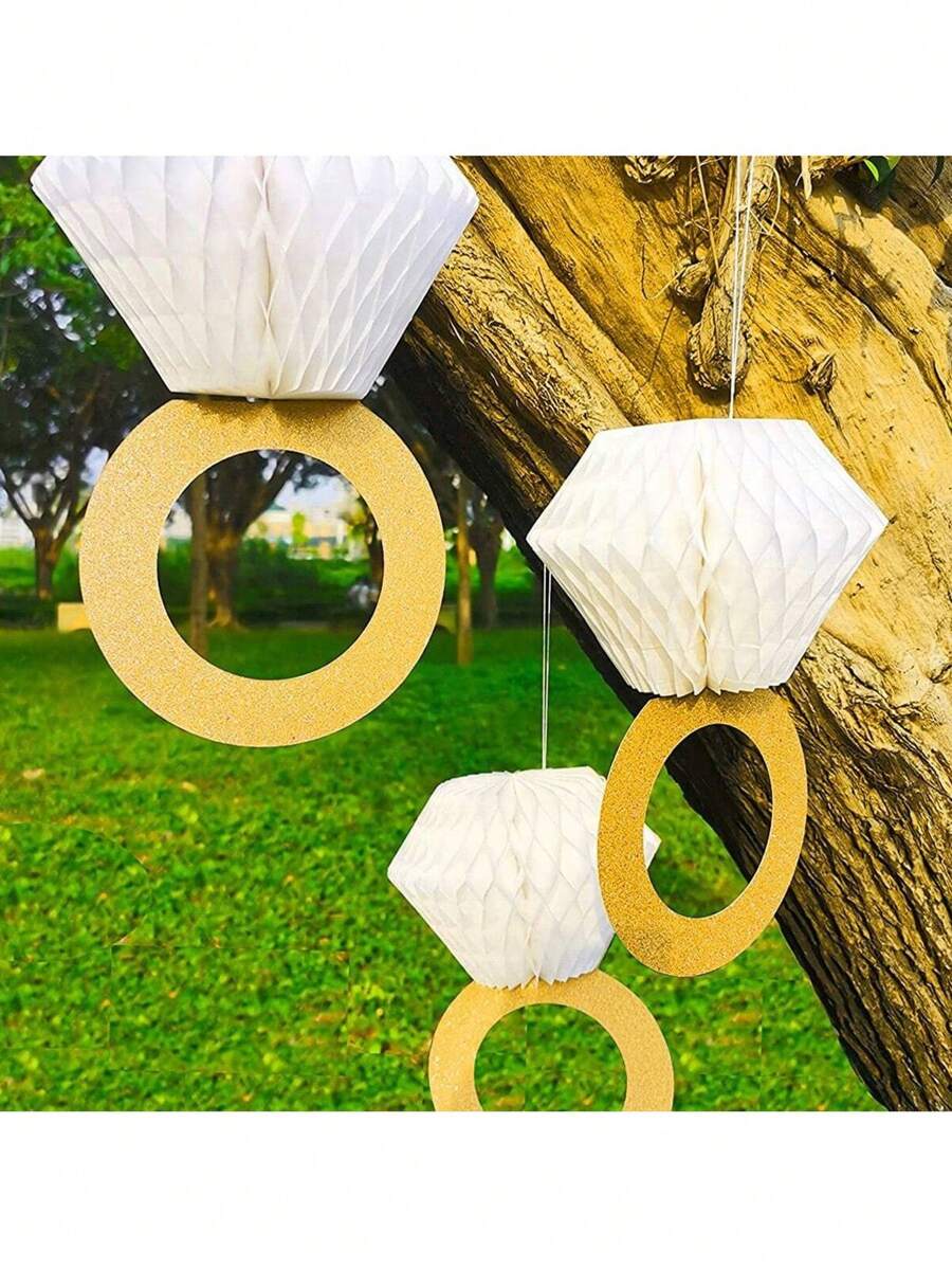 1/3pcs Honeycomb Ball Wedding Decorations Perfect For Weddings, Bachelorette Parties & Wedding Party Decoration